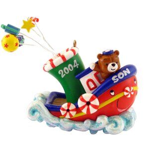 CARLTON CARDS HEIRLOOM COLLECTION SON ORNAMENT 2004 (QXOR-035L)